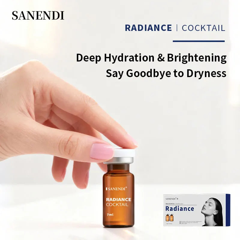 Newest Cocktail Radiance Serum Facial For Dr. Pen Deep Hydration Moisture Retention Dull Skin Radiant Glow Dry Skin Care Essence