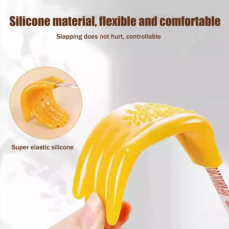 Gua Sha Massager Pai Sha Board Palm Meridian Pat Health Care Body Massage Tool Back Body Fatigue Relief Clap Sticks
