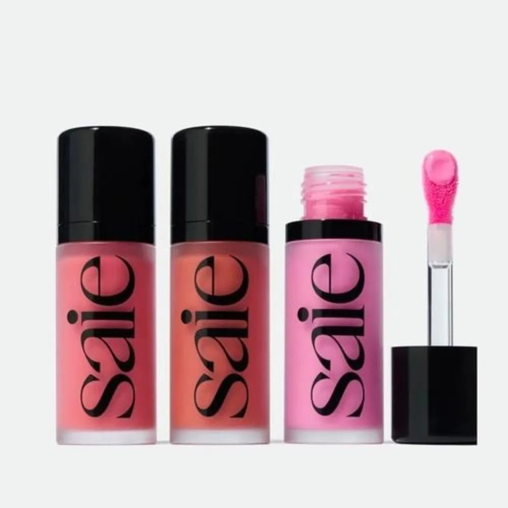 Saie Dew Blush Liquid Blush Clear And Luminous Texture LongLasting Hydrating High Color Rendering Easy To Layer For Dewy Finish