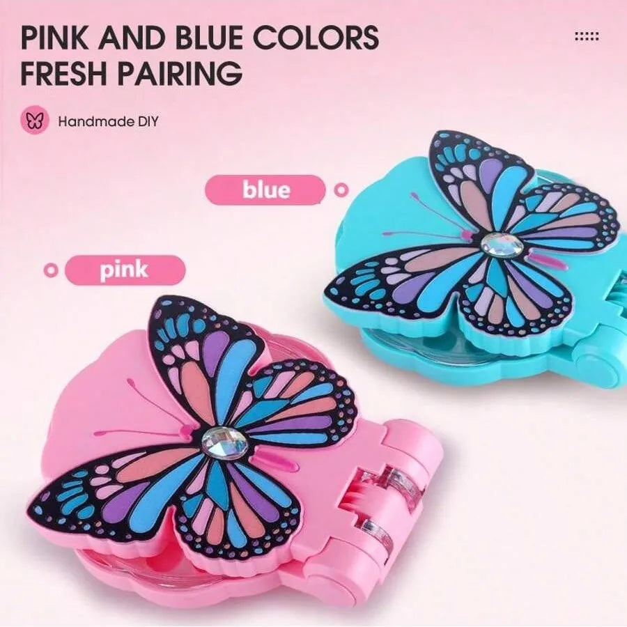 Perfect for music festival Butterfly Modeling Hair Jewels Stamper DIY Set, Radiance Collection With Glam Styling Tool, Artificia