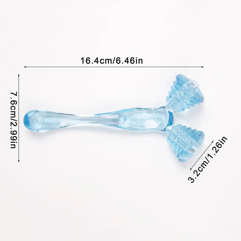 New Facial Massager Roller Portable Plum-shaped Massager Face Massage Roller Facial Slim Up Beauty Care Tool Finger Massage