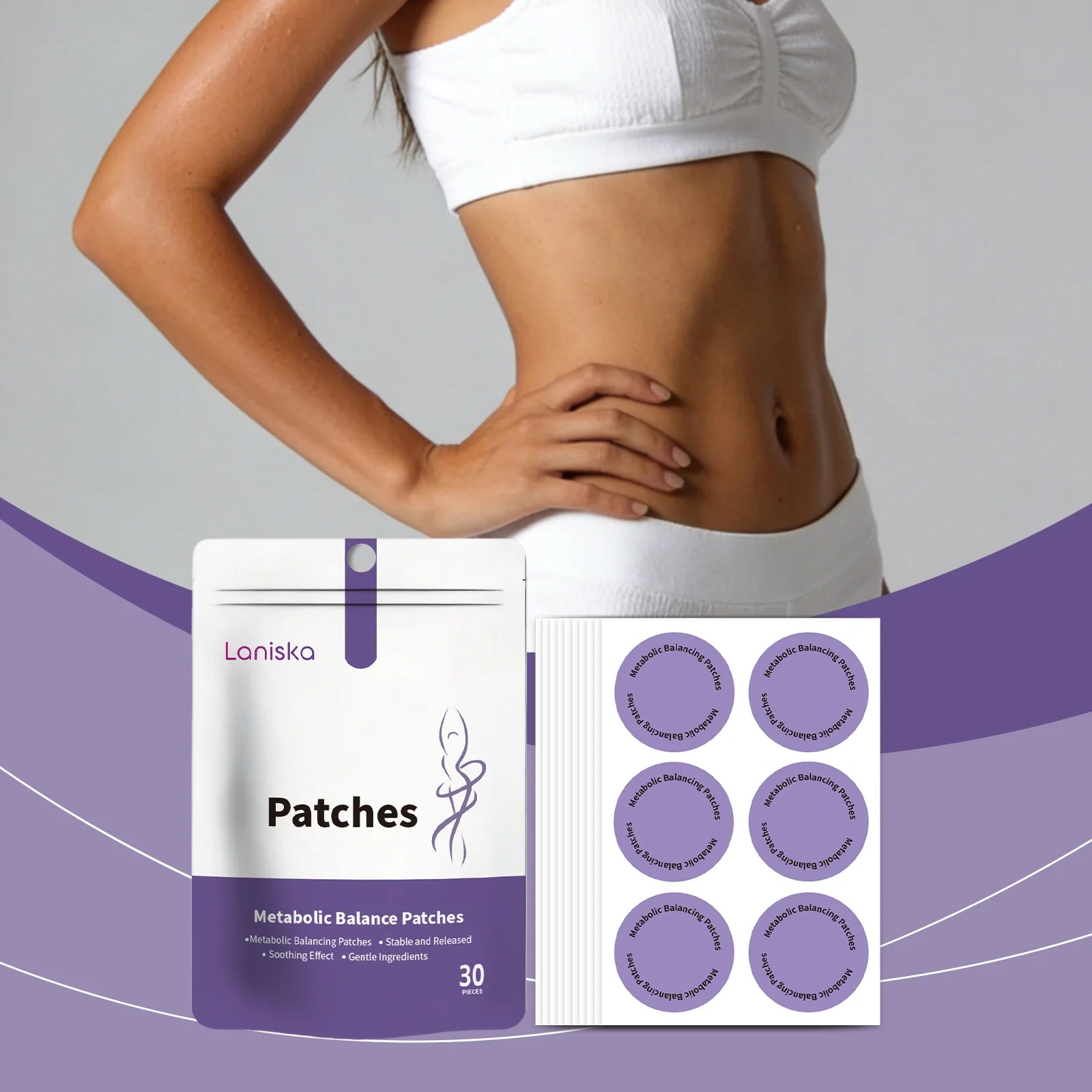 Body care patches gentle ingredients to care for the body comfortable and skin friendly convenient for daily use body management