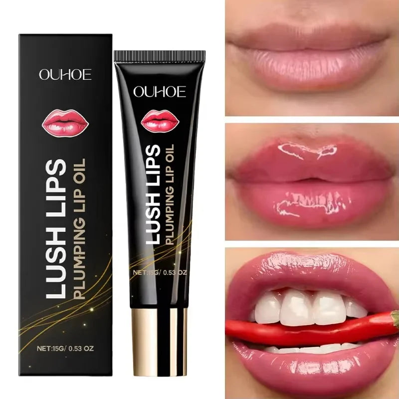 Lip Plumper Oil Instantly Volumising Increase Lip Elasticity Long-lasting Moisturize Lip Plumper Gloss Sexy Beauty Makeup
