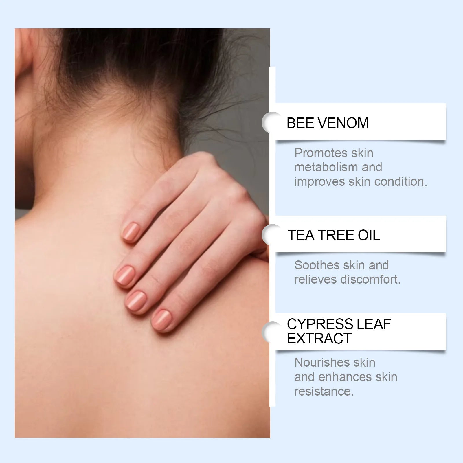 Skin Care Cream for Body Cleansing, Gentle Care, Moisturizing and Smoothing of The Skin