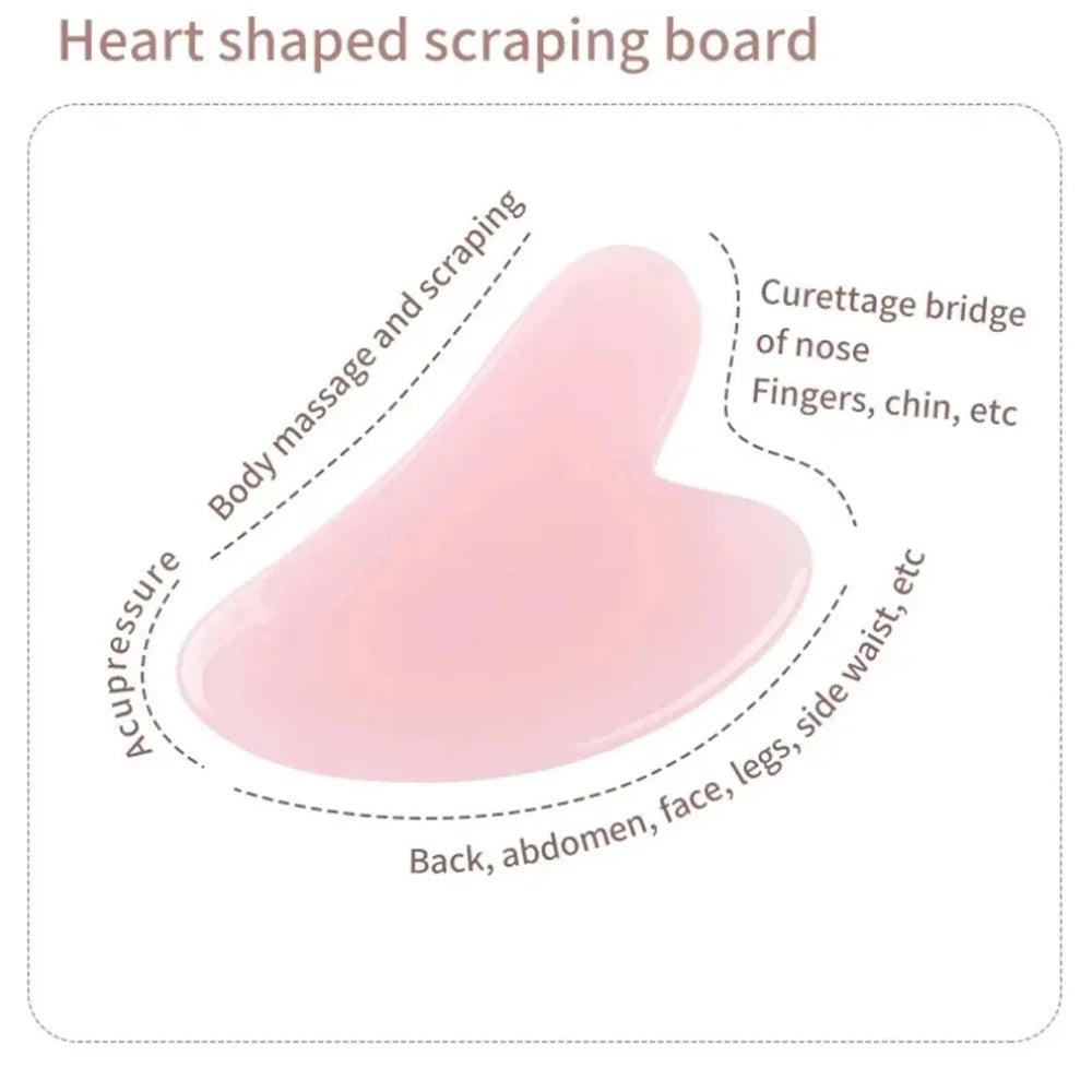 Facial Massage Roller Scraping Plate Scraping Board Face Neck Eye Muscle Relaxation Roller Beauty Skincare Health Care Tools