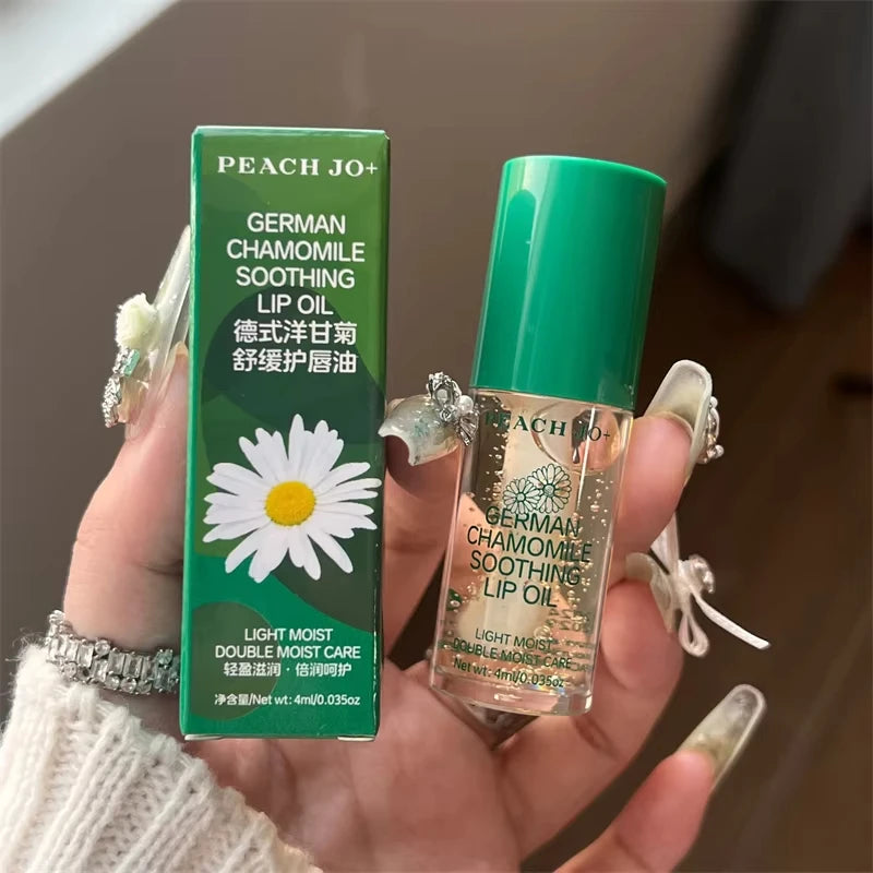 Collagen Lip Plumping Oil  Instant Long Lasting Volumise Deeply Moisturize Reduce Lip Lines Lightweight Non-sticky Lip Balm Oil