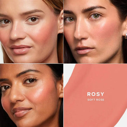 Saie Dew Blush Liquid Blush Clear And Luminous Texture LongLasting Hydrating High Color Rendering Easy To Layer For Dewy Finish
