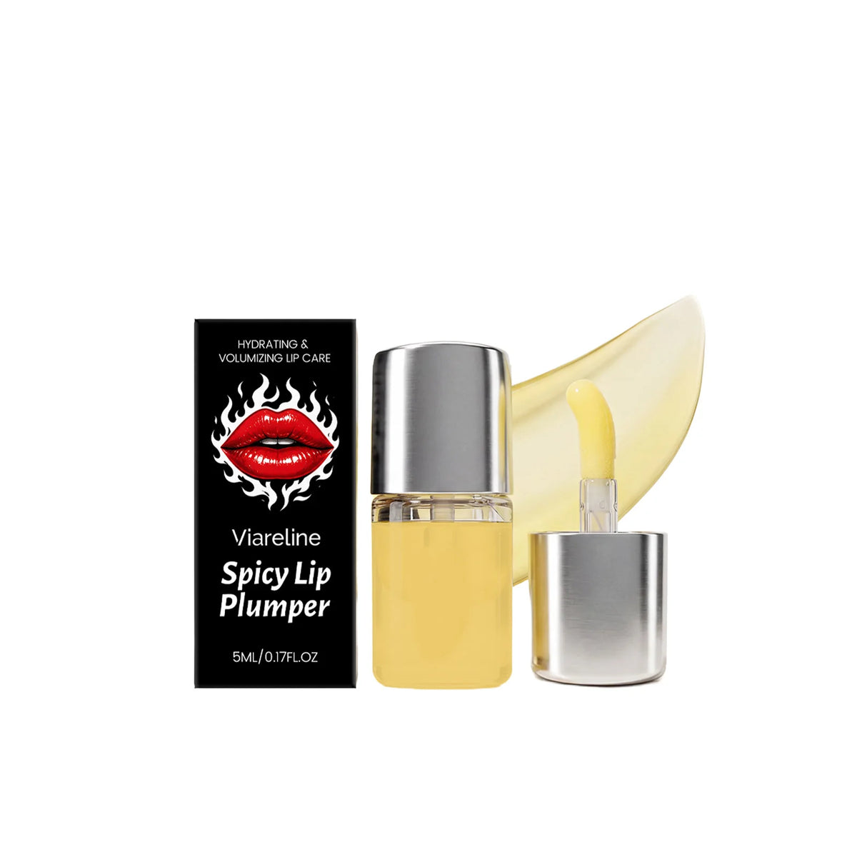 Moisturizing Plumping Lip Oil, handy portable daily use, nourishes delicate lips with silky smooth soothing lip care