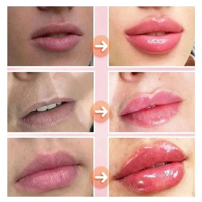 Collagen Lip Plumping Oil  Instant Long Lasting Volumise Deeply Moisturize Reduce Lip Lines Lightweight Non-sticky Lip Balm Oil
