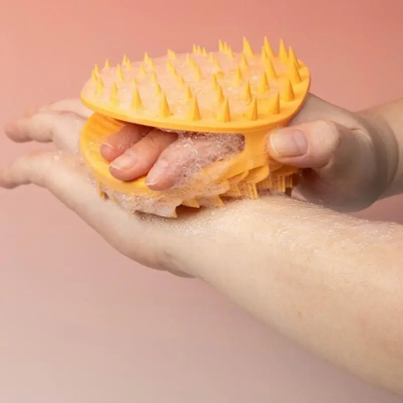 Soft Silicone Body Scrubber Scalp Exfoliating Non-irritating Body Wash Massager Bath Shower Skin Care Tool