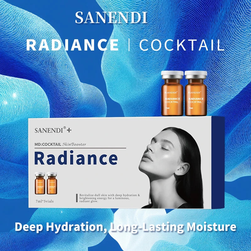 Newest Cocktail Radiance Serum Facial For Dr. Pen Deep Hydration Moisture Retention Dull Skin Radiant Glow Dry Skin Care Essence
