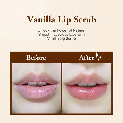 Strawberry Lip Scrub Exfoliating Moisturizing Brightening Smooth Remove Dead Skin Prevents Dryness Lip Care Natural Vegan 30g