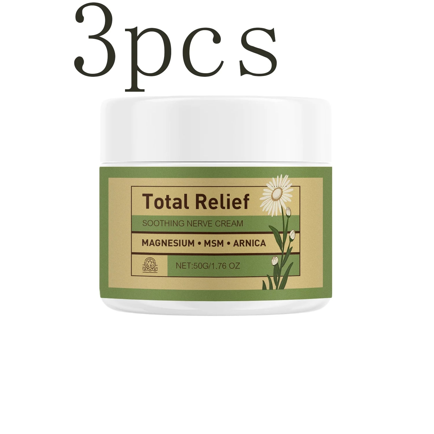 Body Care Cream - Gentle Natural Skin Care, Plant Extract Infused, Daily Hydrating Moisturizing &amp; Softening Massage Lotion