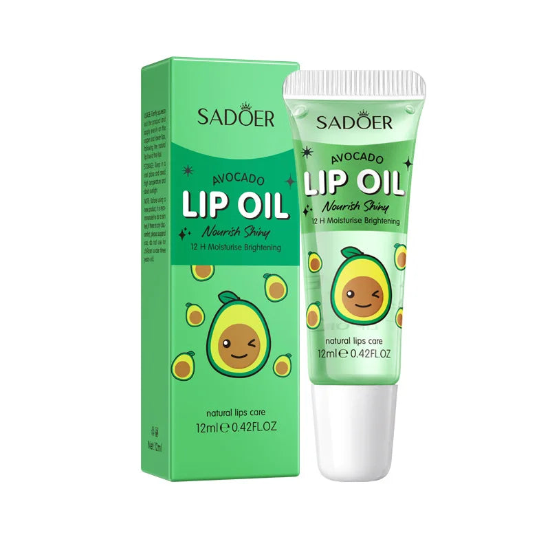 SADOER Strawberry Peach Lip Scrub Exfoliating Dead Skin Removal Dark Lip Fading &amp; Moisturizing Hydrating Lip Balm Oil