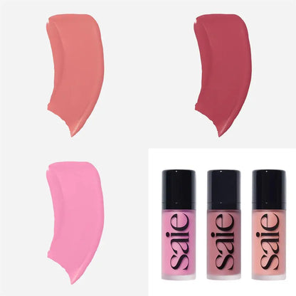 Saie Dew Blush Liquid Blush Clear And Luminous Texture LongLasting Hydrating High Color Rendering Easy To Layer For Dewy Finish