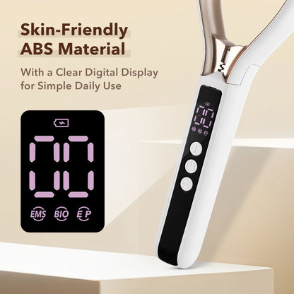 8-Roller V Shape Face Massager 3 Modes 19 Levels Electric Facial Massage Roller for Face Neck Jawline Skin Care Beauty Tool