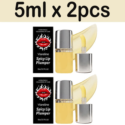 Moisturizing Plumping Lip Oil, handy portable daily use, nourishes delicate lips with silky smooth soothing lip care