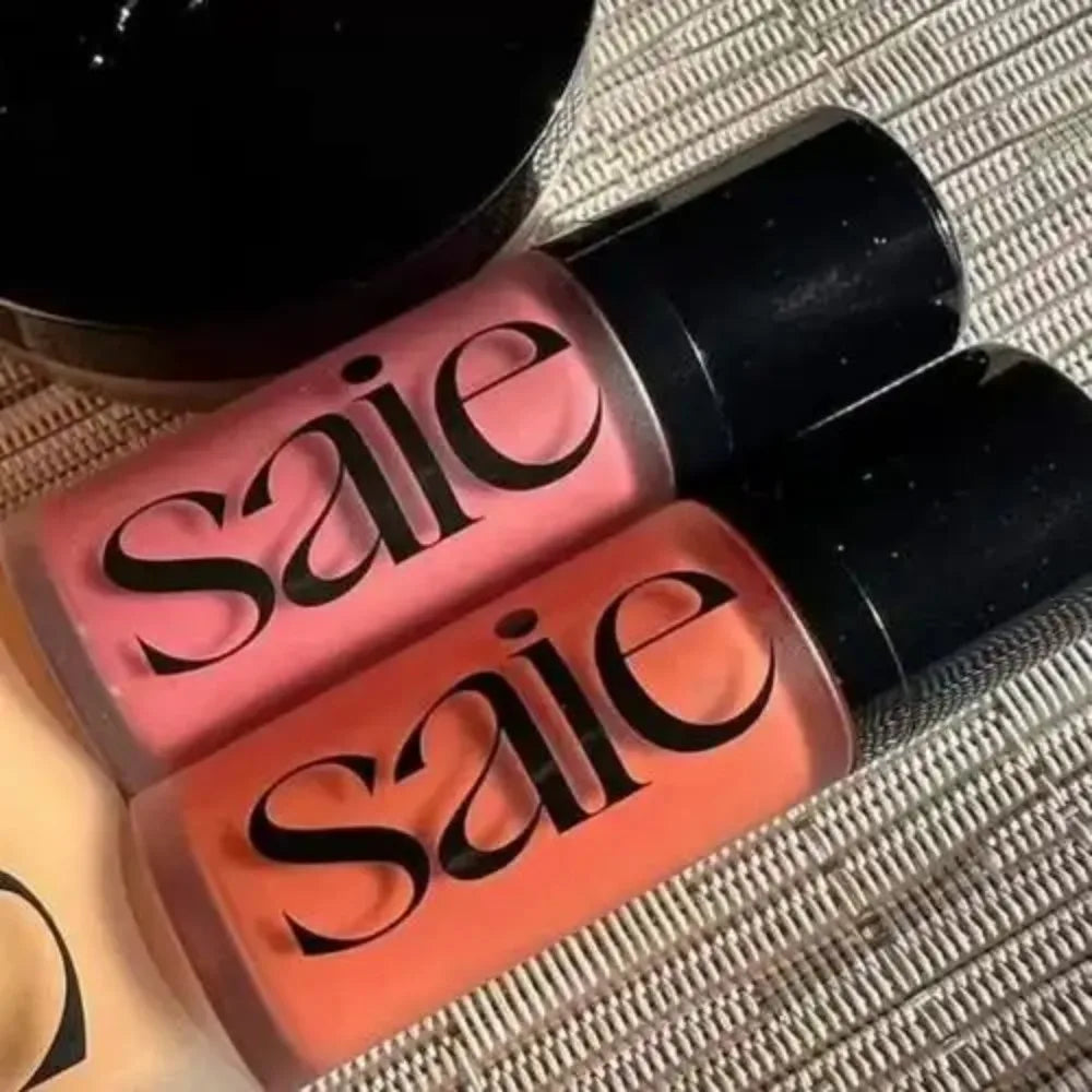Saie Dew Blush Liquid Blush Clear And Luminous Texture LongLasting Hydrating High Color Rendering Easy To Layer For Dewy Finish