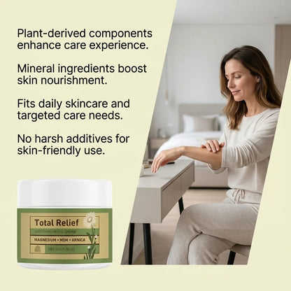 Body Care Cream - Gentle Natural Skin Care, Plant Extract Infused, Daily Hydrating Moisturizing &amp; Softening Massage Lotion