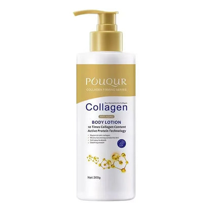 Collagen Milk Bleaching Face Body Cream Whitening Skin Moisturizing Lotion Lightening Care