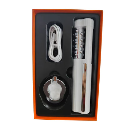 New Arrival 3D Electric 360 Rotation Roller Face Lifting Machine Heating Roller EMS Facial Vibrator Body Massager Skin Care Tool