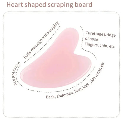 Facial Massage Roller Scraping Plate Scraping Board Face Neck Eye Muscle Relaxation Roller Beauty Skincare Health Care Tools