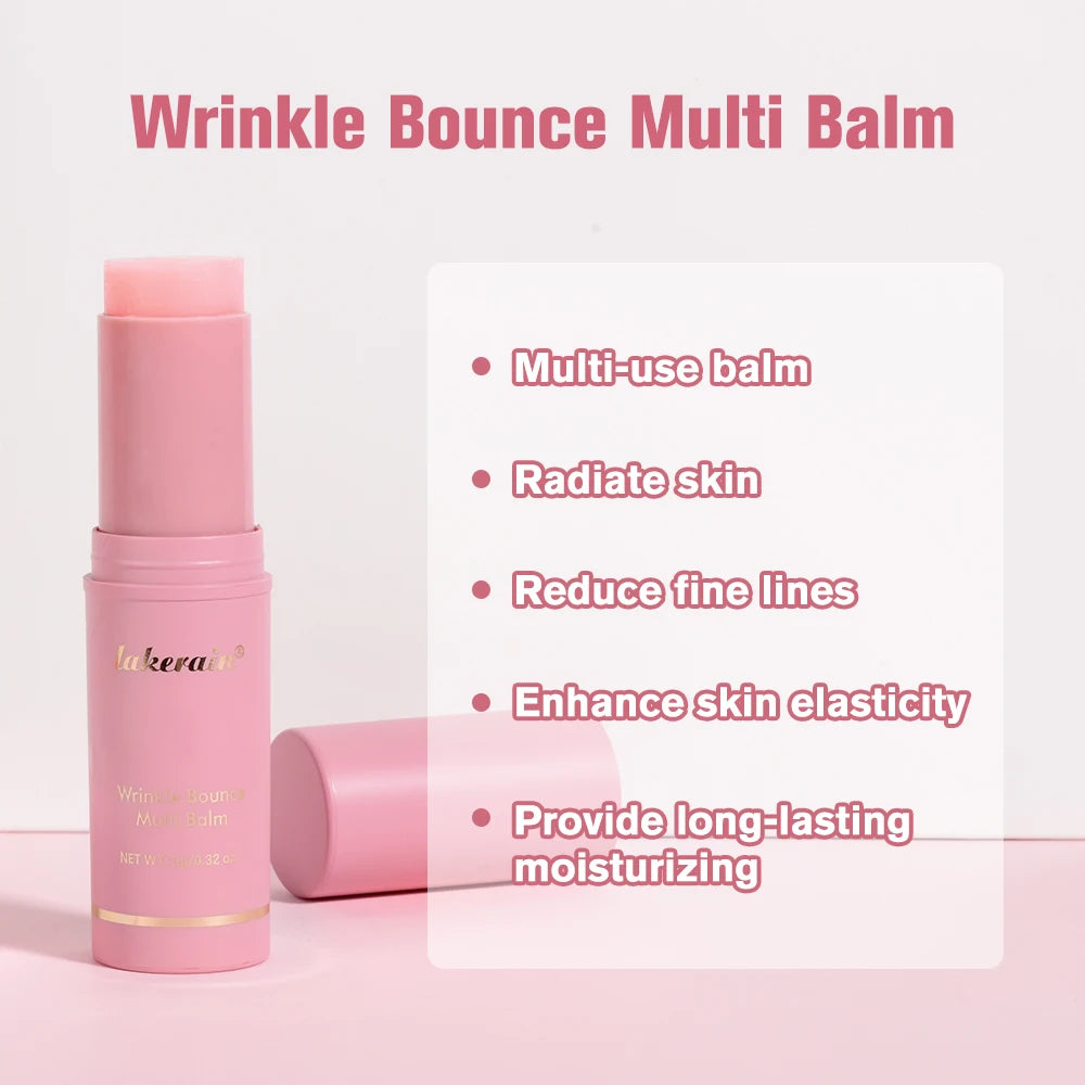 Korean Pink Hydrating Stick Extract Deep Hydrating Facial Skin Multi-functional Pink Balm Stick Skin Care Makeup Base Products
