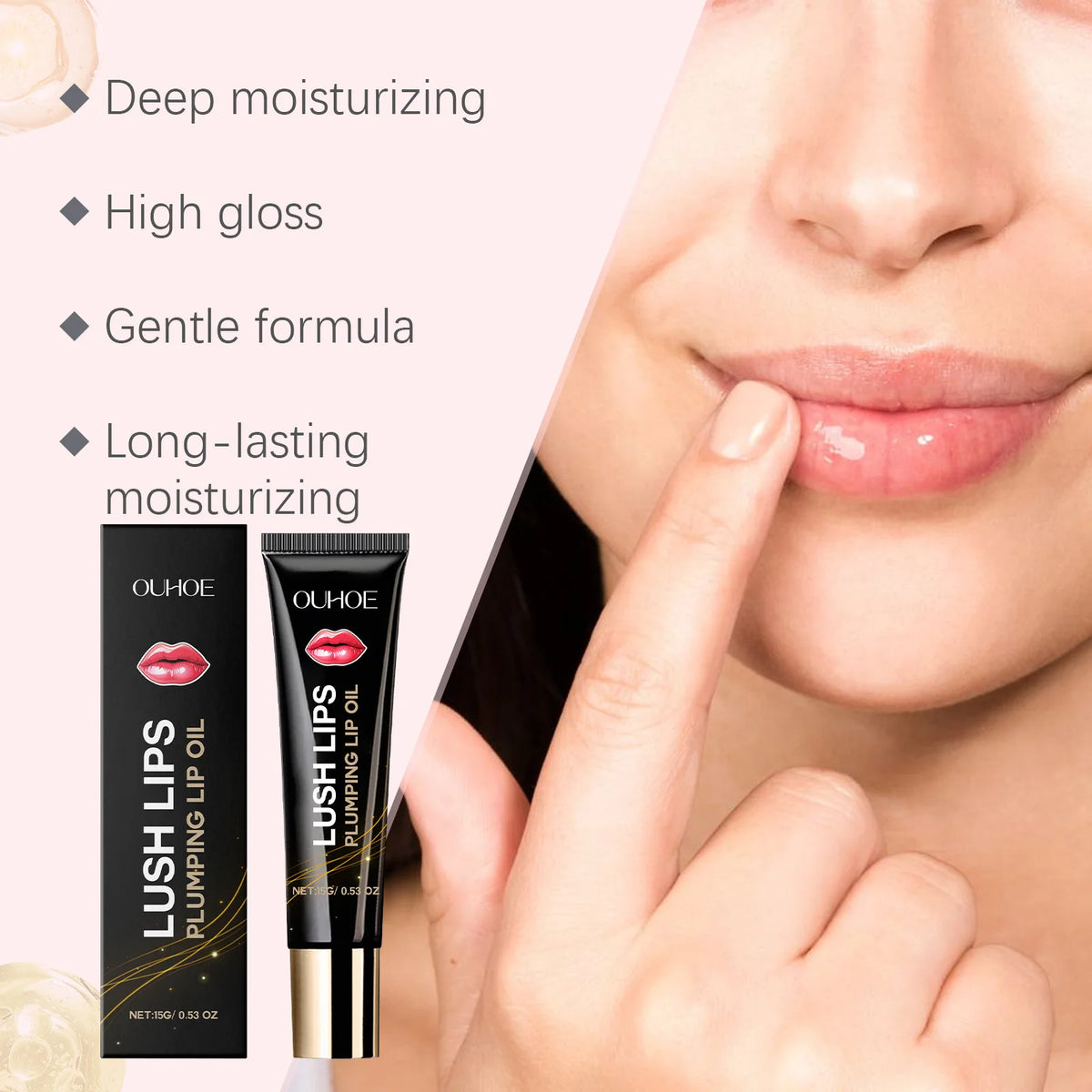 Lip Plumper Oil Instantly Volumising Increase Lip Elasticity Long-lasting Moisturize Lip Plumper Gloss Sexy Beauty Makeup