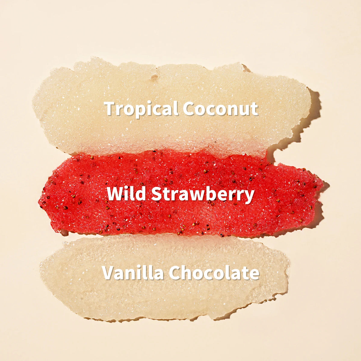 Strawberry Lip Scrub Exfoliating Moisturizing Brightening Smooth Remove Dead Skin Prevents Dryness Lip Care Natural Vegan 30g