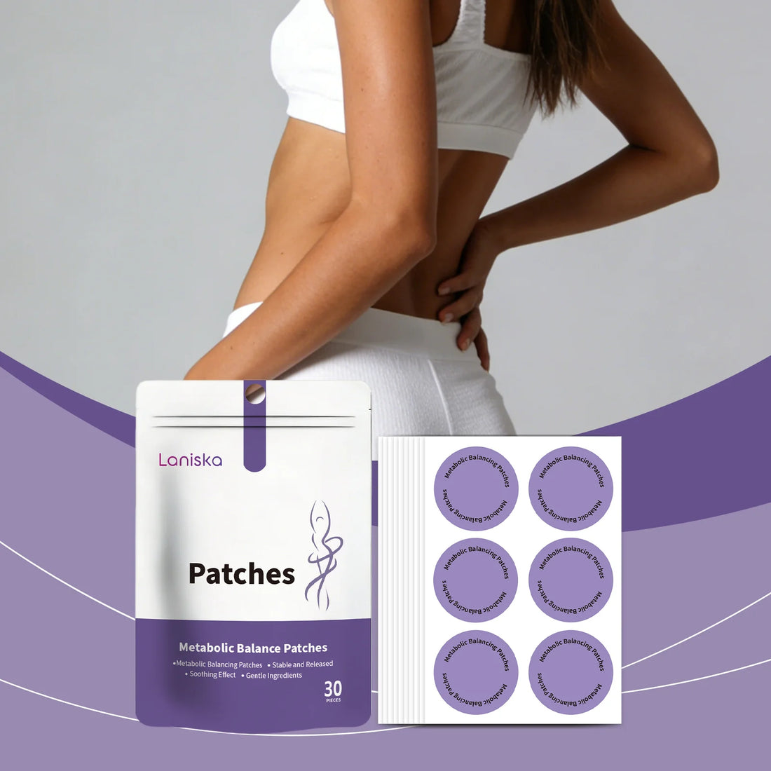 Body care patches gentle ingredients to care for the body comfortable and skin friendly convenient for daily use body management