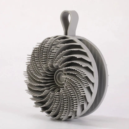 Soft Silicone Body Scrubber Scalp Exfoliating Non-irritating Body Wash Massager Bath Shower Brush Body Scrub Skin Care Bath Tool