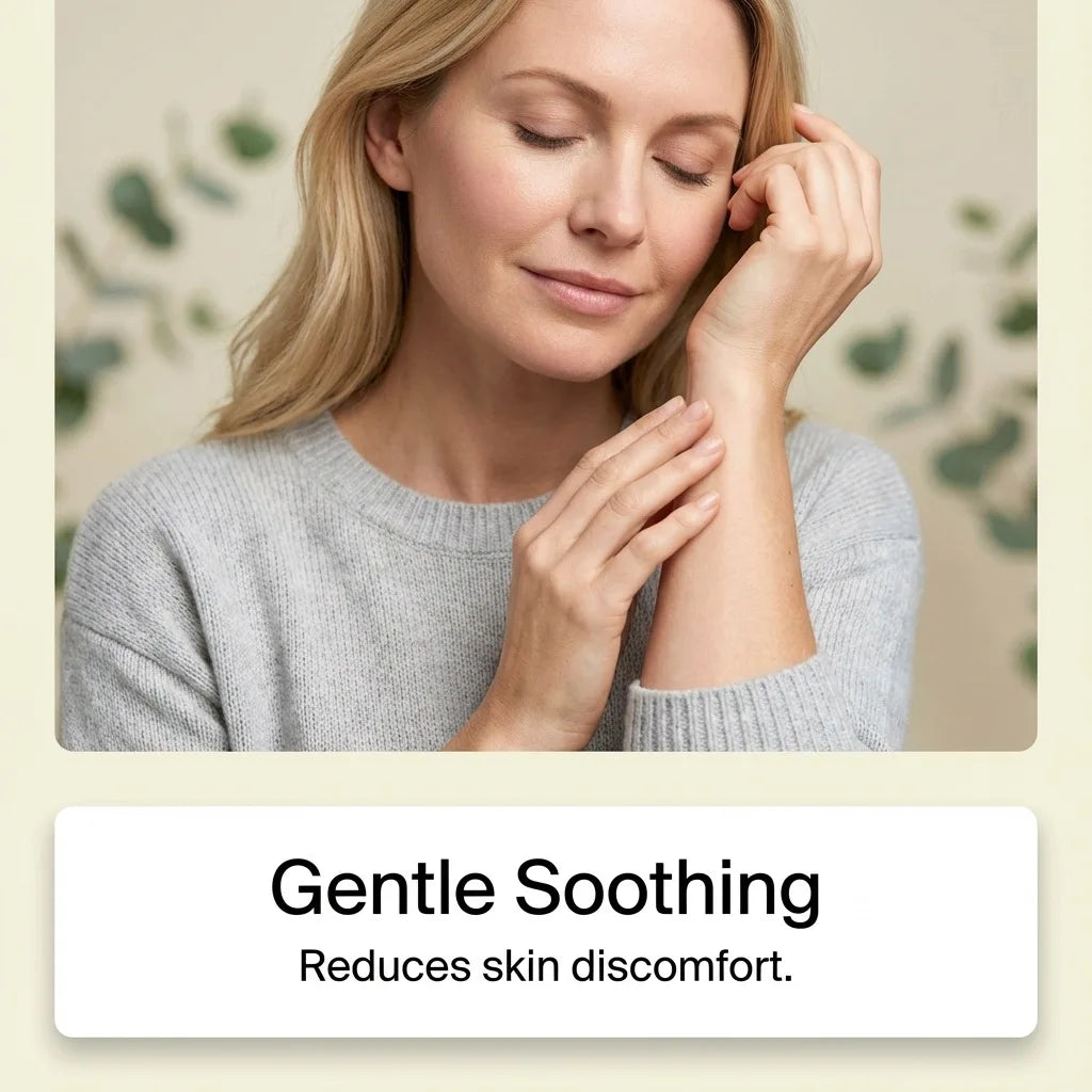 Body Care Cream - Gentle Natural Skin Care, Plant Extract Infused, Daily Hydrating Moisturizing &amp; Softening Massage Lotion